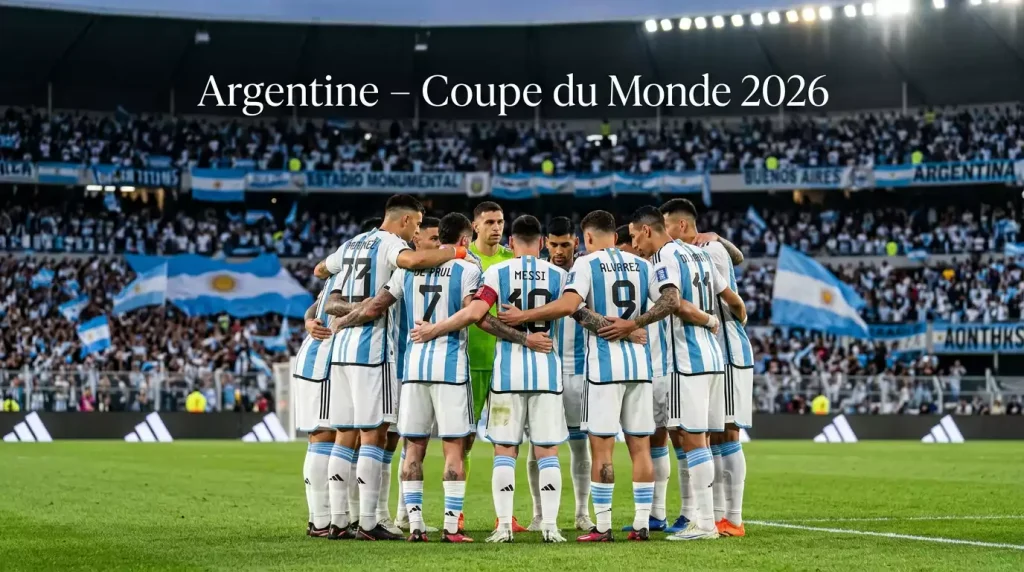 L'Albiceleste de Lionel Messi défend son titre de champion du monde en 2026