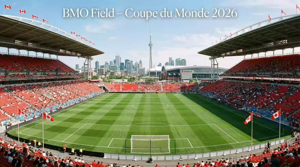 BMO Field à Toronto, stade canadien de la Coupe du Monde 2026
