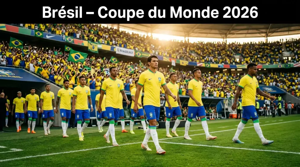La Seleção brésilienne vise un sixième titre mondial en 2026