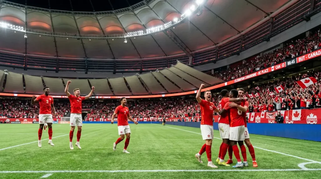 L'équipe du Canada se prépare pour la Coupe du Monde 2026 sur ses terres