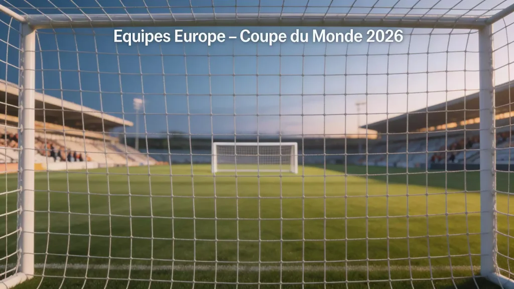Les principales équipes européennes de la Coupe du Monde 2026