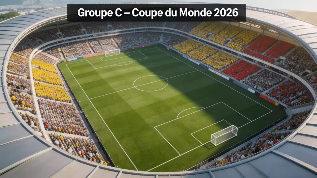 Groupe C de la Coupe du Monde 2026 avec le Brésil, le Maroc, Haïti et l'Écosse