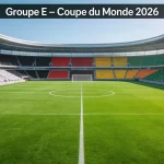 Groupe E de la Coupe du Monde 2026 avec l'Allemagne, la Côte d'Ivoire, l'Équateur et Curaçao