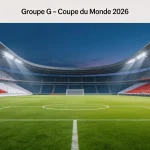 Groupe G de la Coupe du Monde 2026 avec la Belgique, l'Iran, la Nouvelle-Zélande et l'Égypte