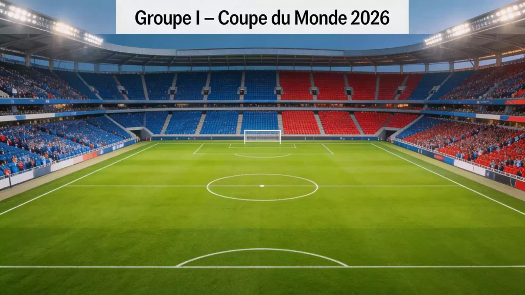 Groupe I de la Coupe du Monde 2026 avec la France, la Norvège, le Sénégal et l'Irak