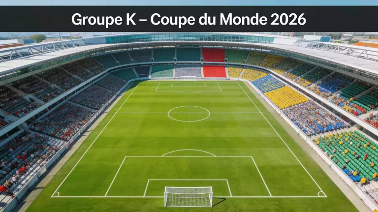 Groupe K de la Coupe du Monde 2026 avec le Portugal, la Colombie, l'Ouzbékistan et la RD Congo