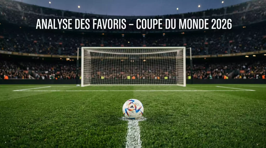 Analyse des groupes de la Coupe du Monde 2026 avec les favoris et outsiders
