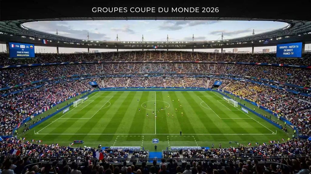 Les 12 groupes de la Coupe du Monde 2026 avec composition et analyse
