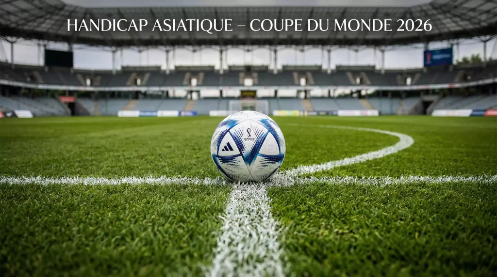 Guide complet du handicap asiatique pour les paris sur la Coupe du Monde 2026