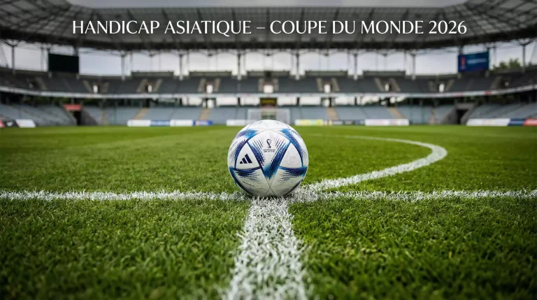 Guide complet du handicap asiatique pour les paris sur la Coupe du Monde 2026