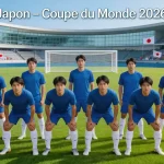 L'équipe du Japon les Samouraïs Bleus au Mondial 2026