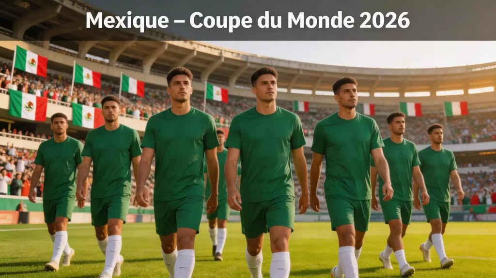 L'équipe du Mexique El Tri joue le match d'ouverture du Mondial 2026 à l'Estadio Azteca