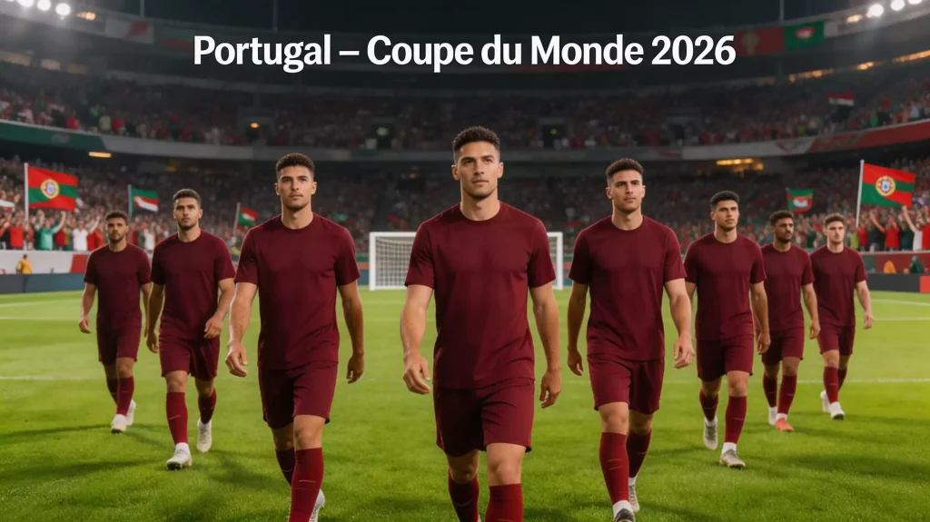 L'équipe du Portugal en transition générationnelle au Mondial 2026