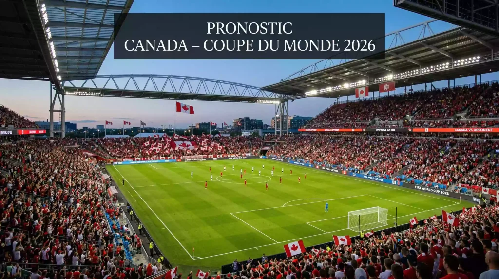 L'équipe canadienne célébrant lors d'un match qualificatif, prête pour son aventure à domicile au Mondial 2026